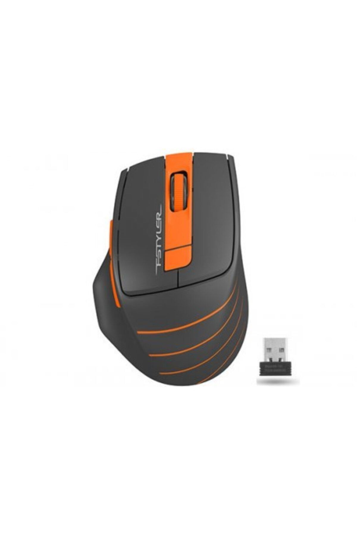 A4 Tech Fg30 (turuncu) Fstyler 2,4ghz Kablosuz Optik Mouse, 10-15metre, 4 Buton, Nano Alıcı