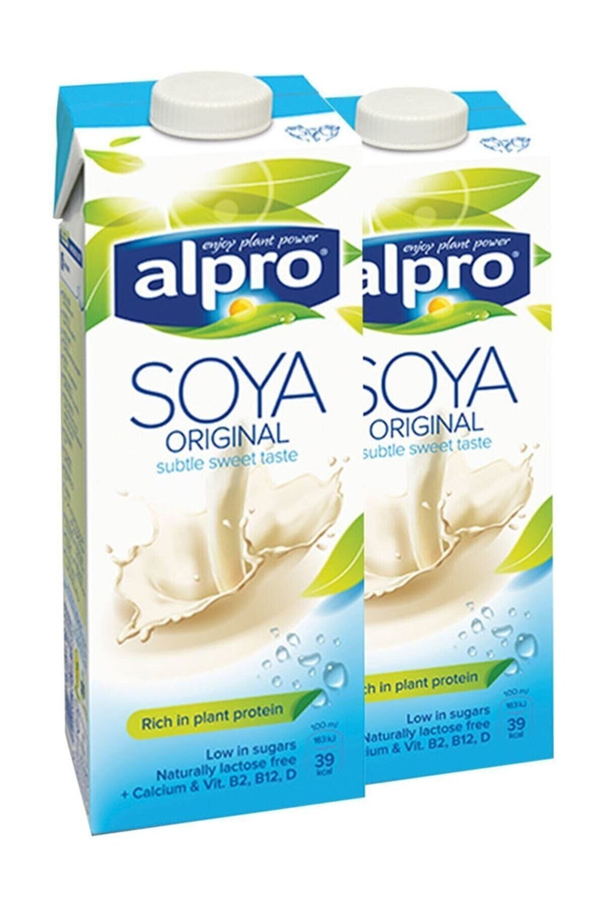 Alpro Orijinal Soya Sütü 1 Lt X 2 Adet