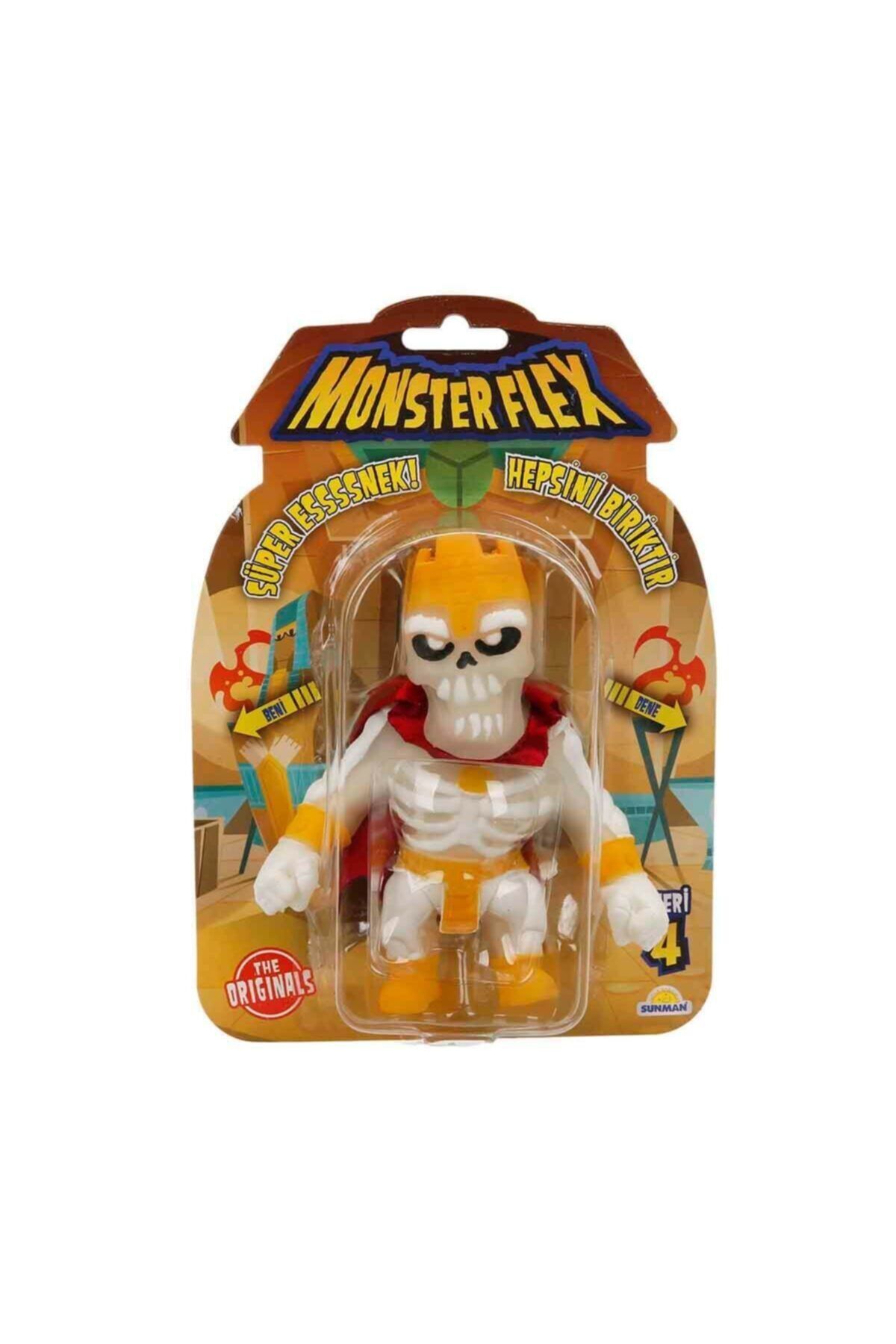 Sunman Monster Flex Süper Esnek Figür S4 15 cm  King Skeleton