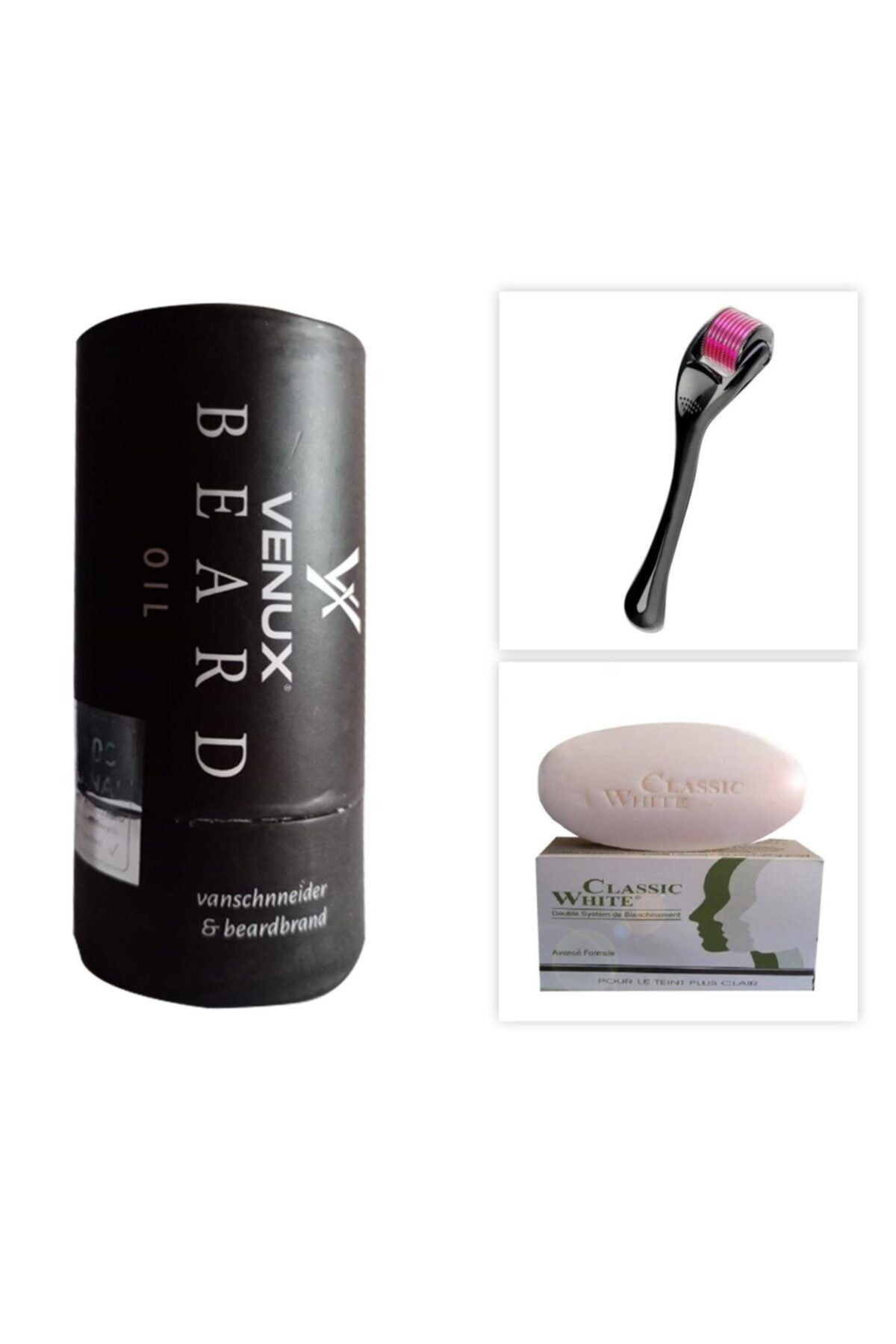 Venux Sakal Serumu - Derma Roller - Classic White Sabun