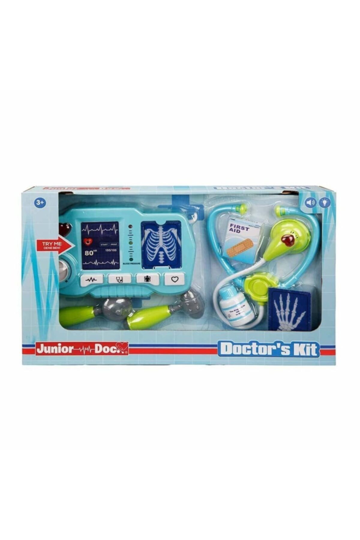 sunman oyuncak Monitörlü Sesli Ve Işıklı Doktor Seti