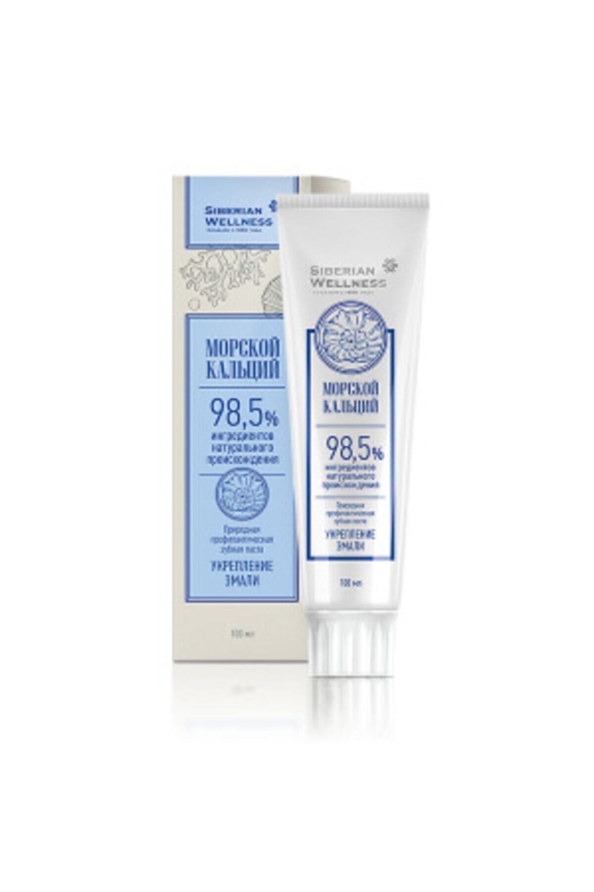 SIBERIAN WELNESS Sıberıan Wellness Marıne Calcıum Extra Rıch Botanıcal Toothpaste Enamel Care