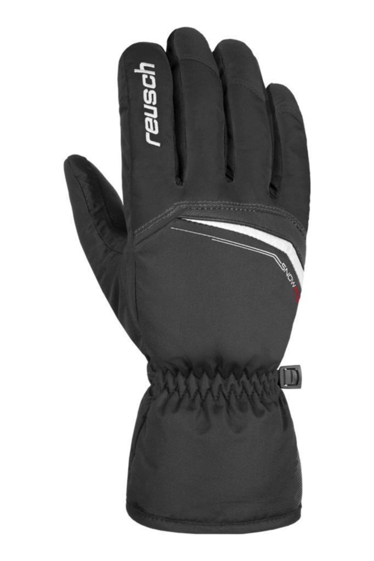 Reusch Snow King Erkek Kayak Eldiven Siyah Beyaz