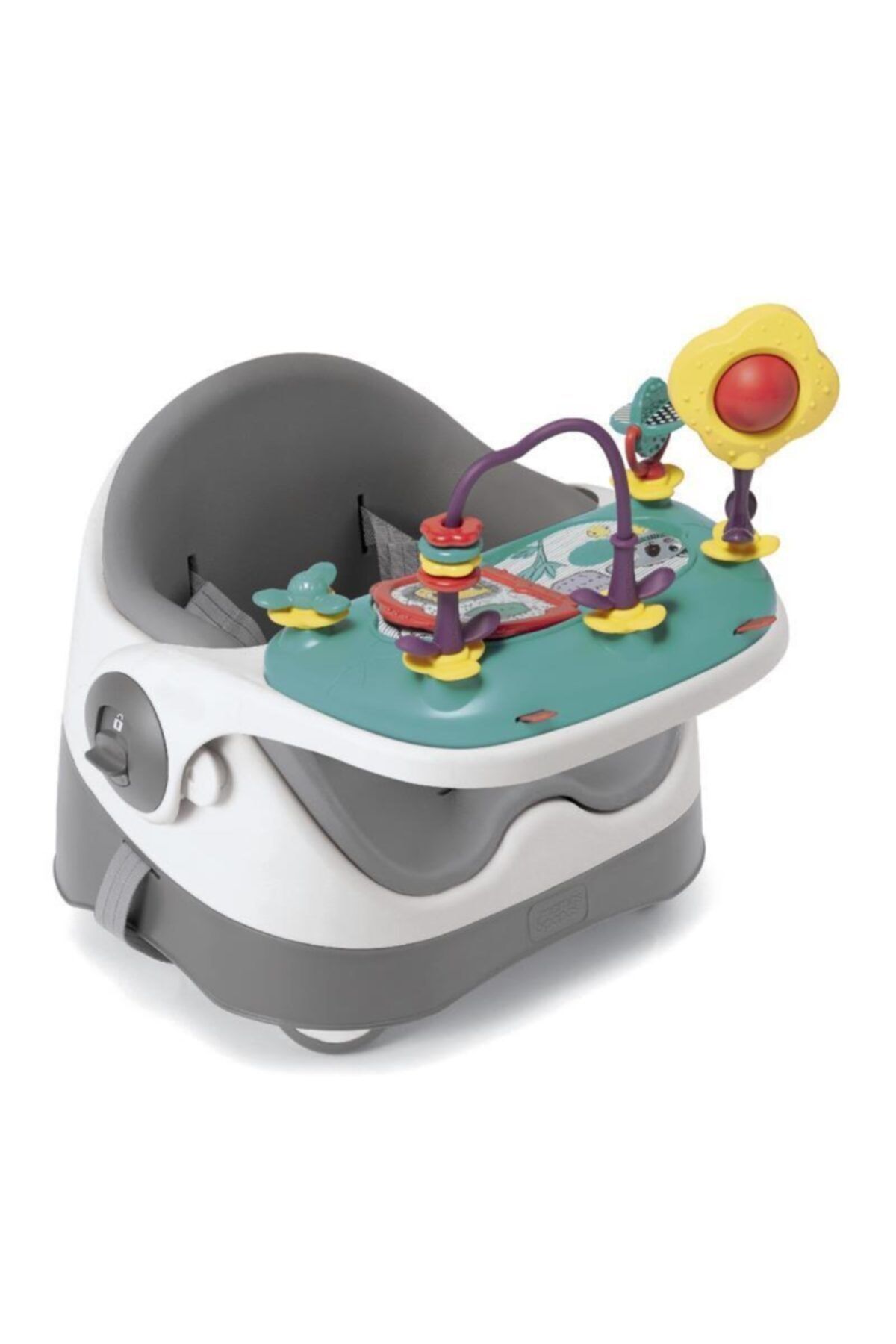 Mamas Papas Baby Bud Portatif Mama Sandalyesi Soft Grey Oyun Tepsili