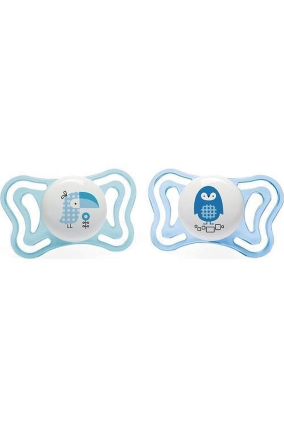 Chicco Soother Physio Light Boy Silikon Emzik 2-6 Ay 2li