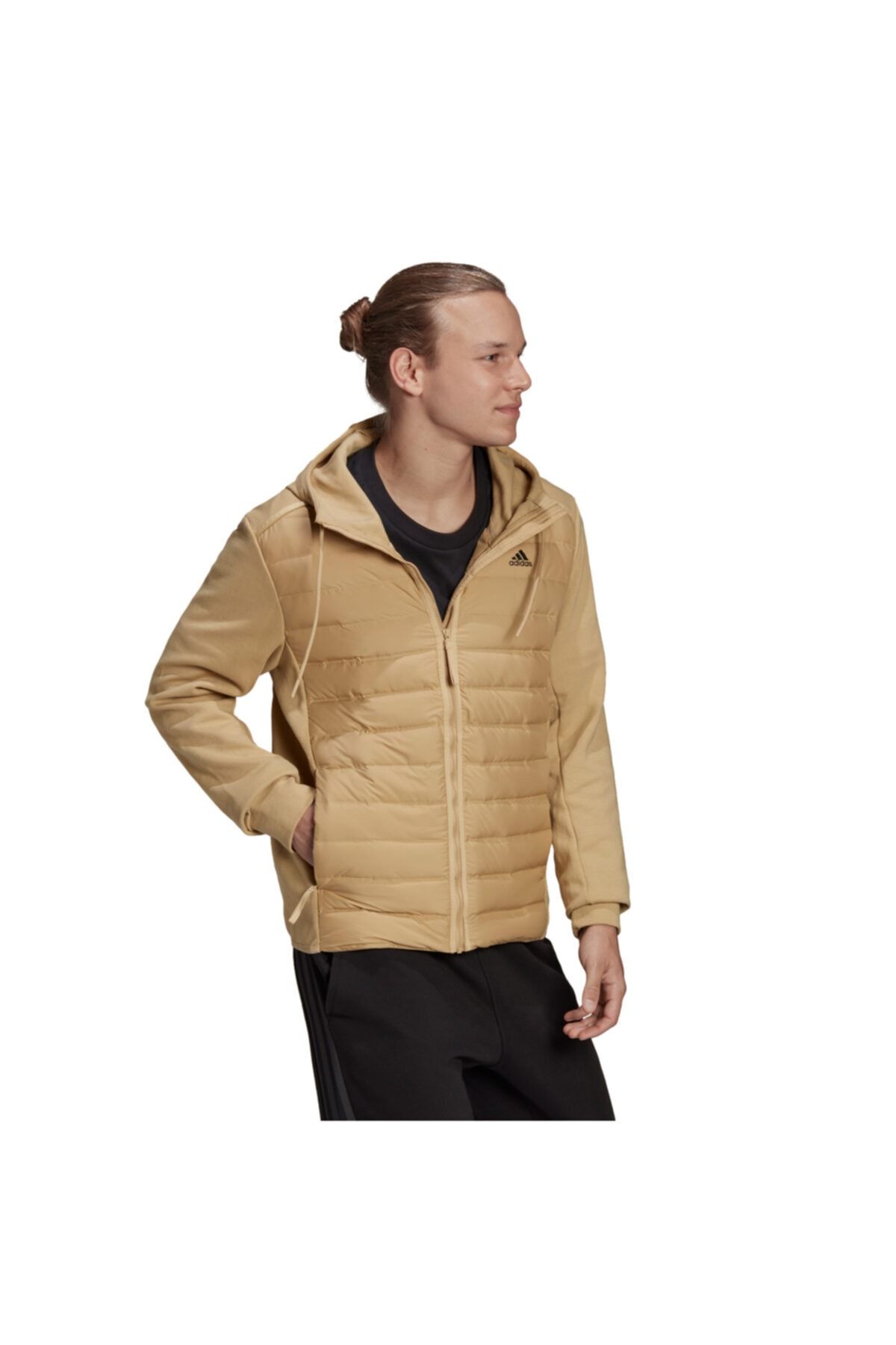 adidas Varilite Hybrid Erkek Bej Ceket -Gt9209