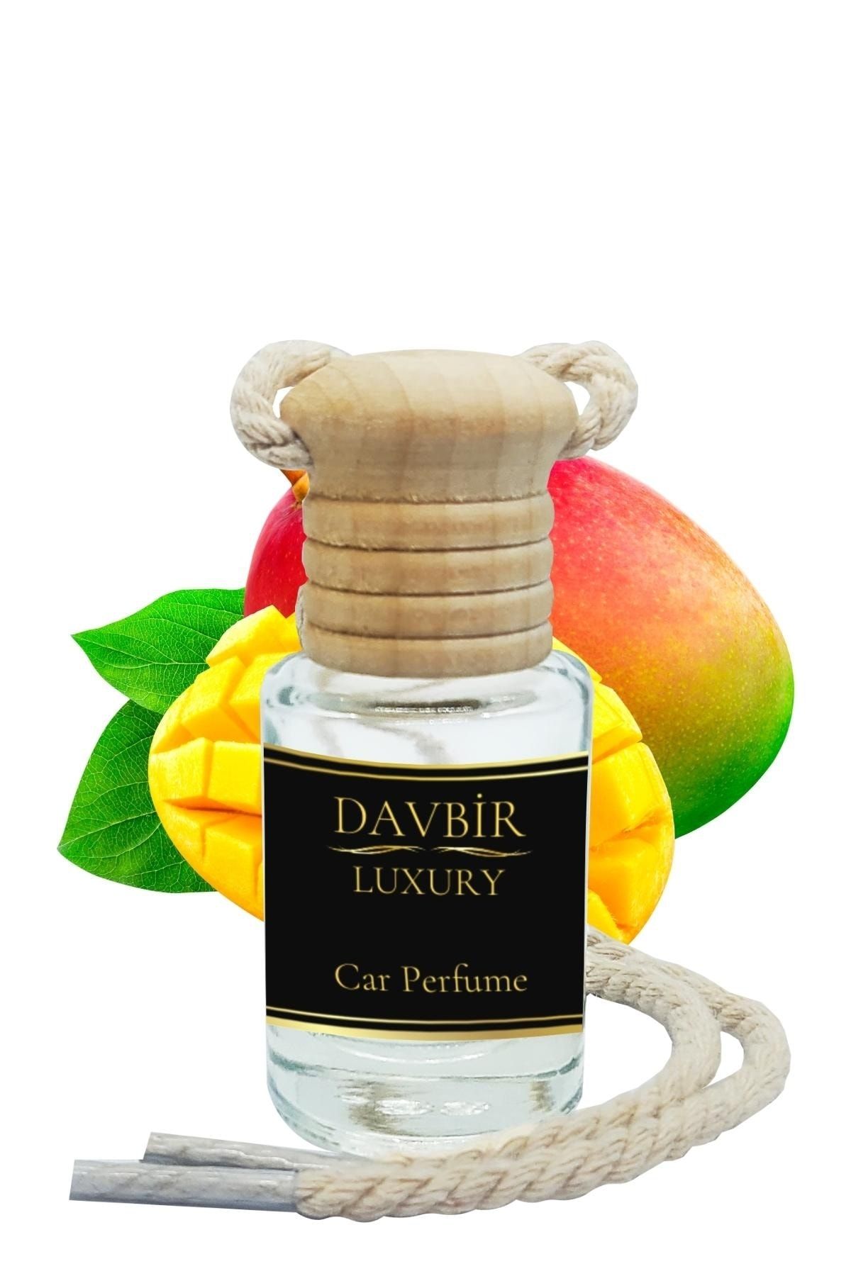 Davbir Mango Doğal Araba Kokusu Aromaterapi Oto Koku Giderici Araba Parfümü Güçlü Formül 10ml