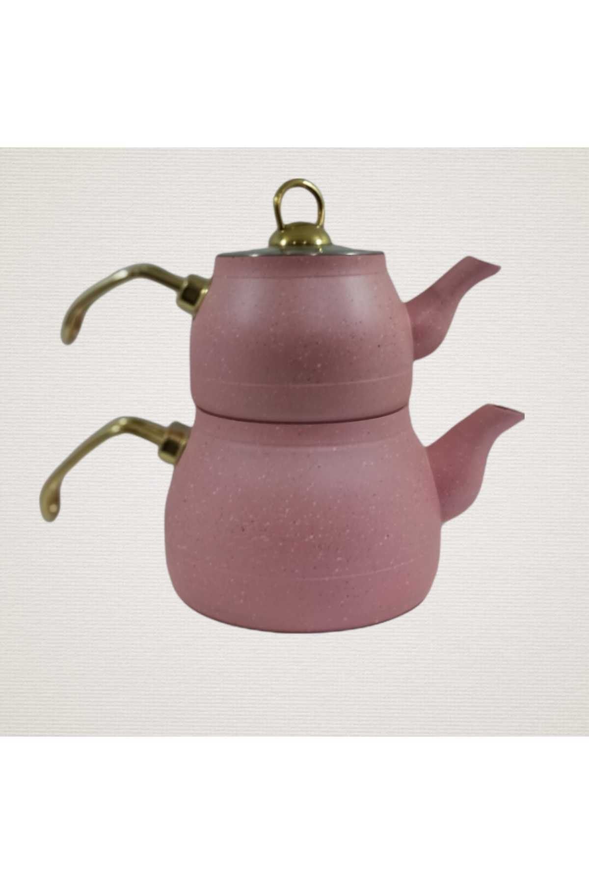 Pak Home Granit Çaydanlık Gold Kulp