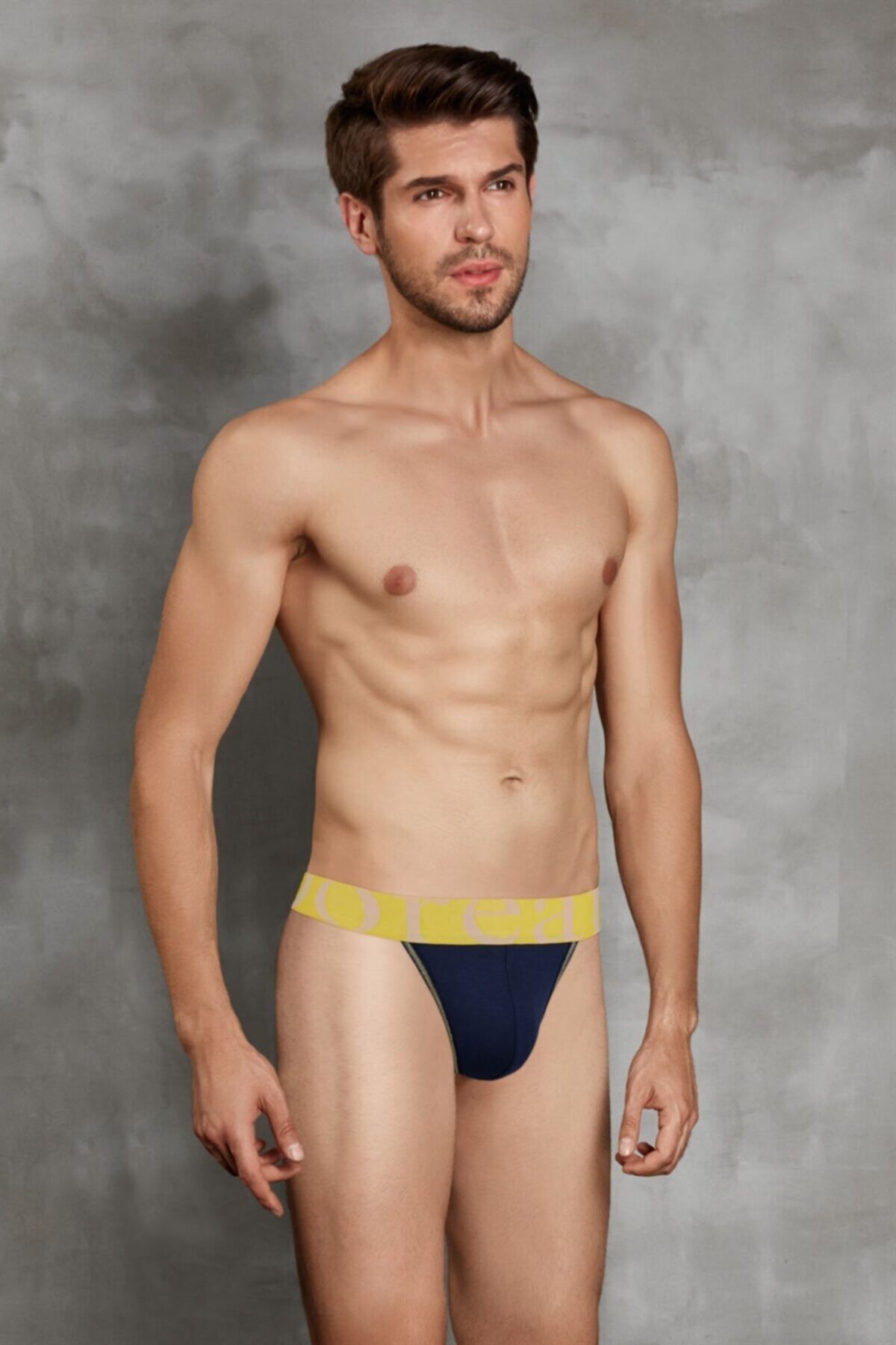 Doreanse Erkek Micromodal Tanga String 1379 Lacivert