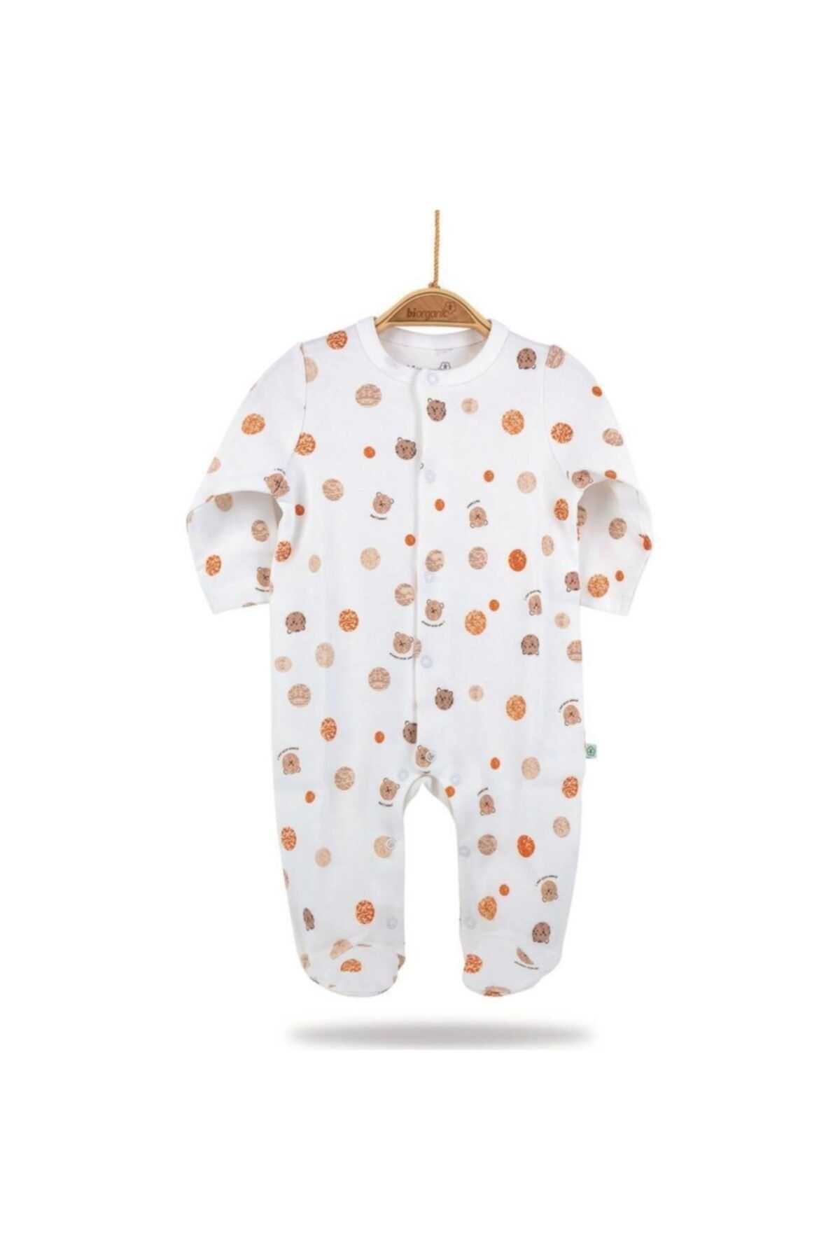 Bibaby Biorganic Star Smile Newborn Tulum 60530 Turuncu