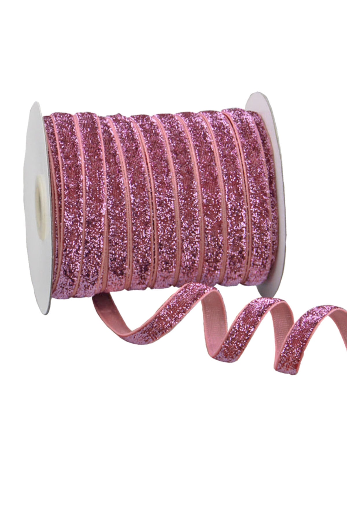 E Elmas Gül Kurusu Simli Kurdele (1cm-5m)