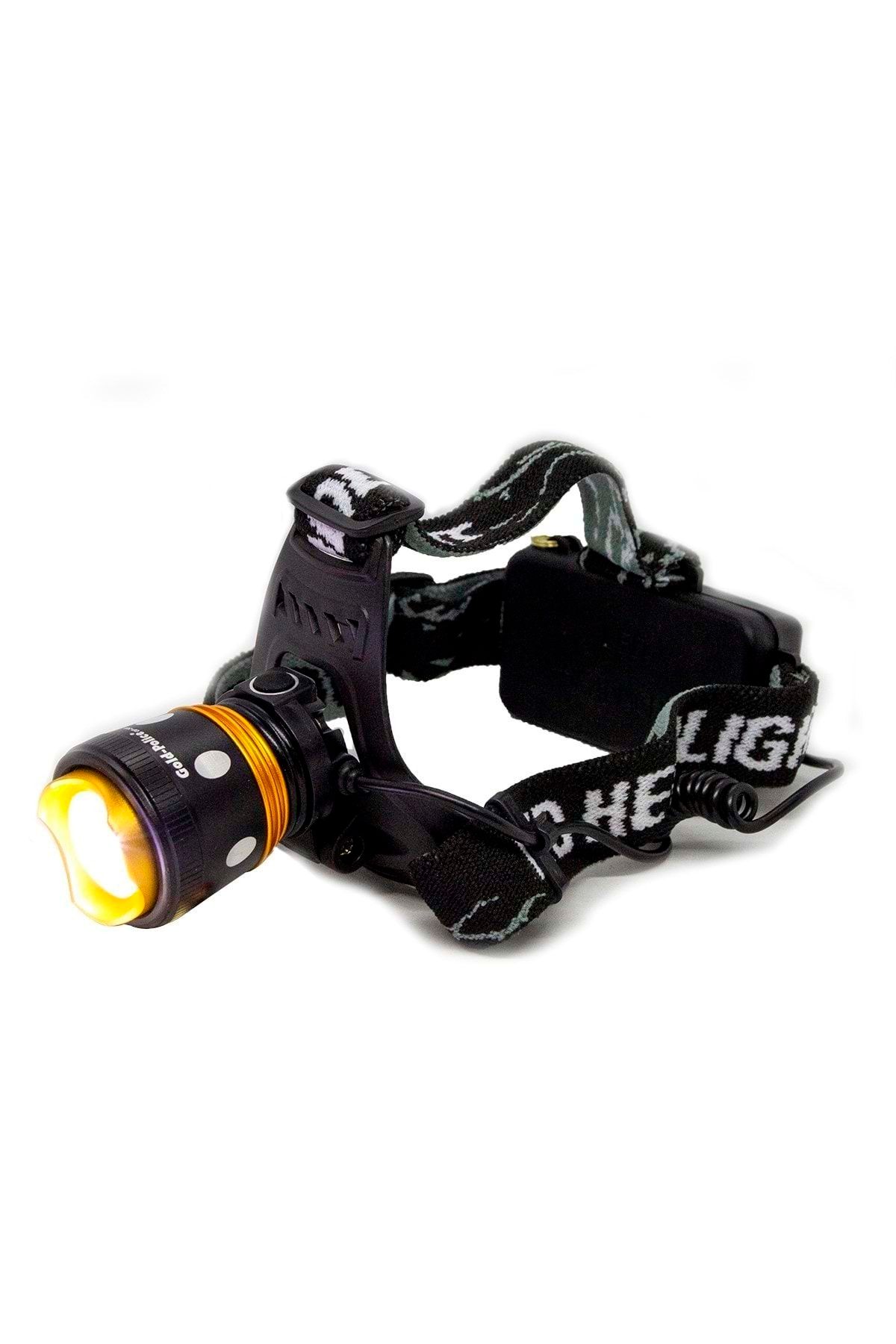 Gold Police Gold-police Gp-369 T6 Enerji Tasarruflu Led+güçlü Işık Kafa Lambası