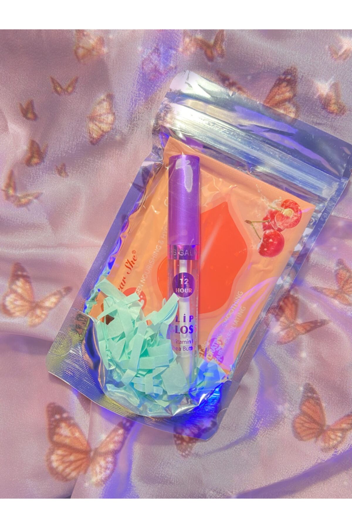 Do Beauty Şeffaf Lip Gloss, Dudak Maskesi - Dudak Bakım Set