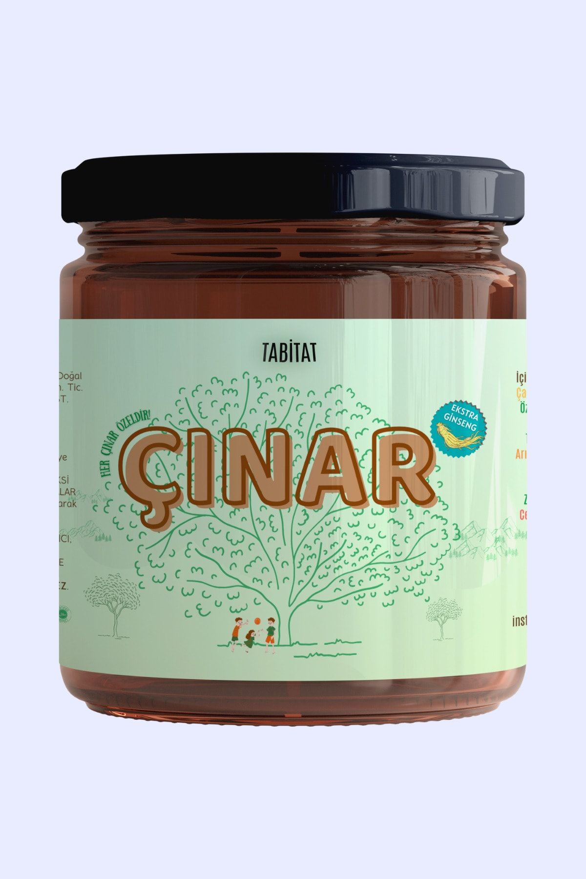 Tabitat Doğal Çınar Ballı Bitkisel Macun 460gr
