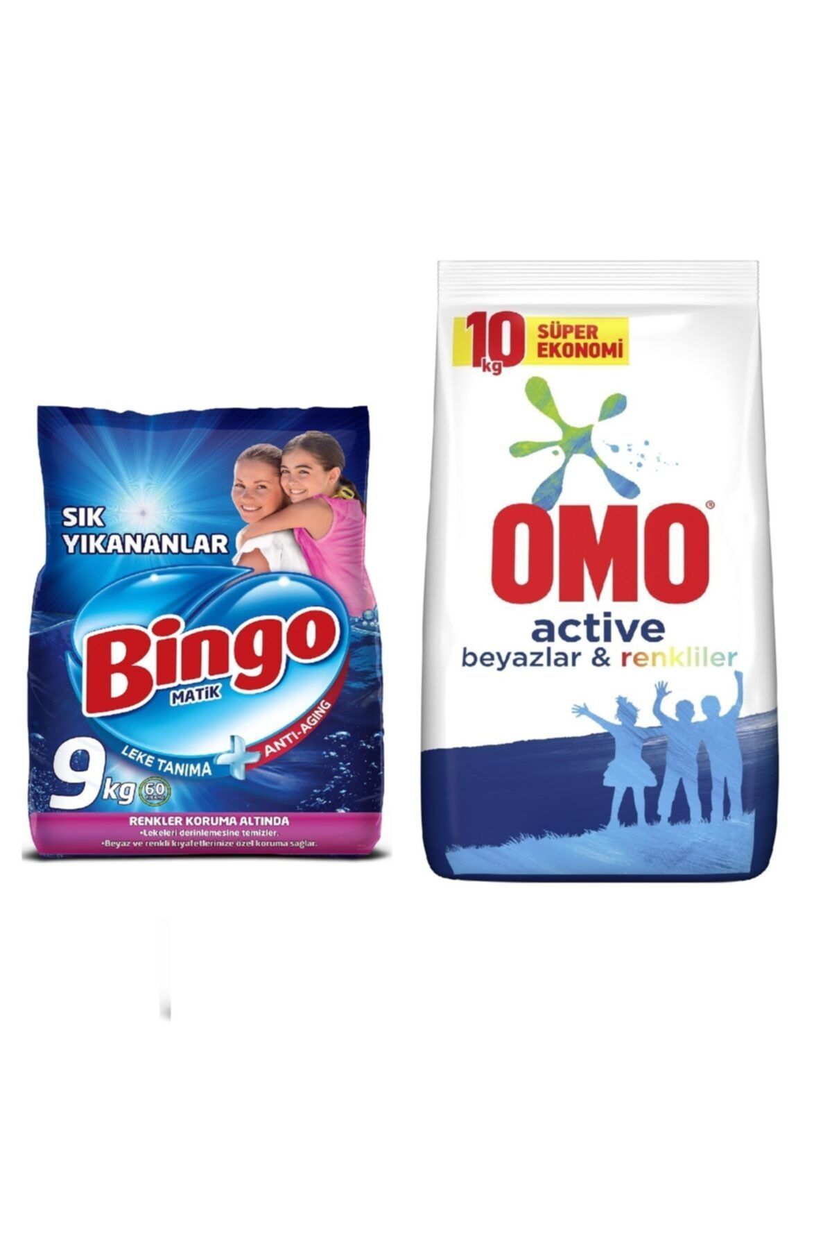 Peros Toz Sık Yıkananlar 9kg  Matik Active Beyazlar Ve Renkliler 10 kg