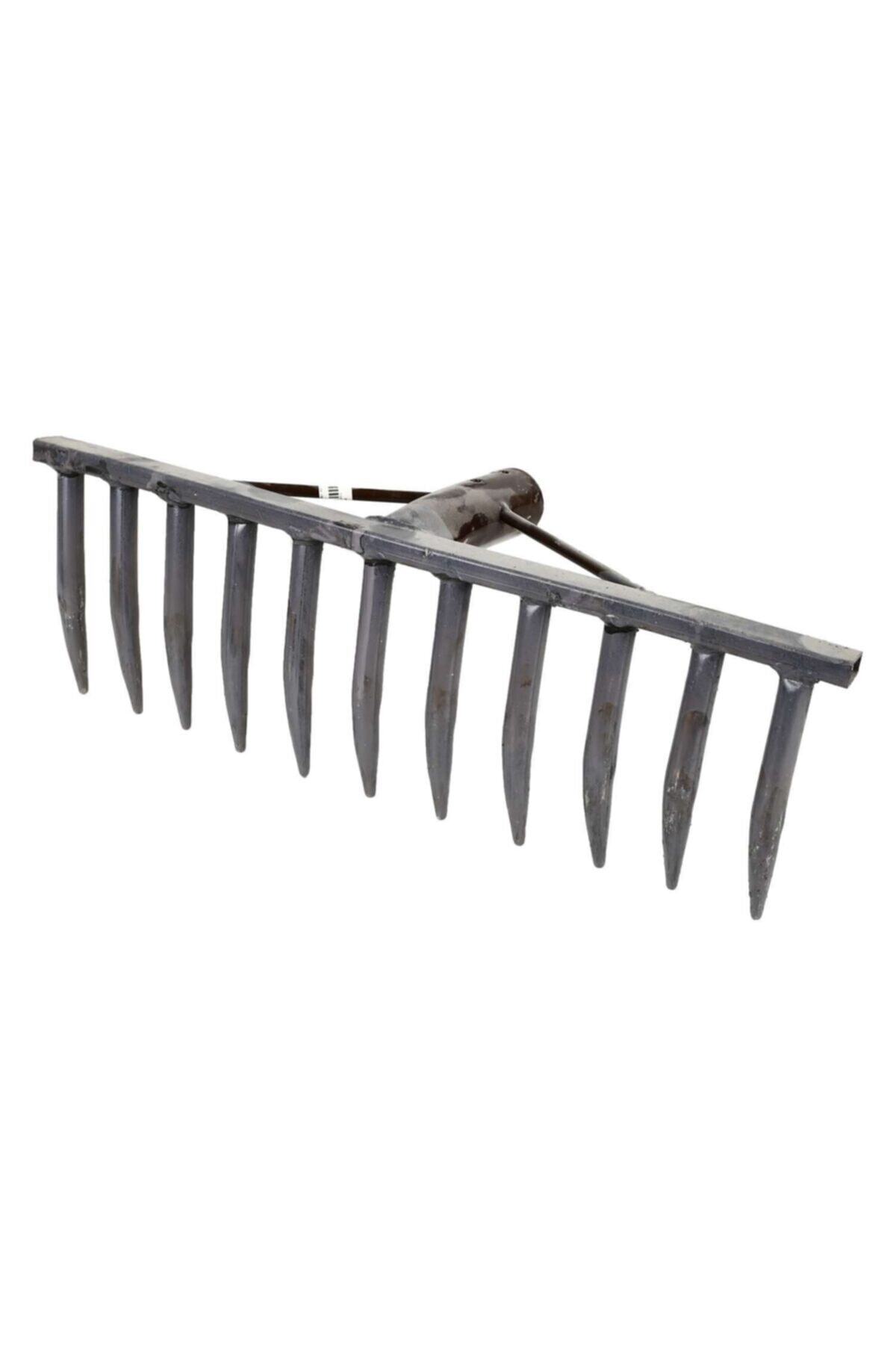 ÖZ Çelik Tırmık Paslanmaz 11 Diş Boyalı 42 Cm Altıneller