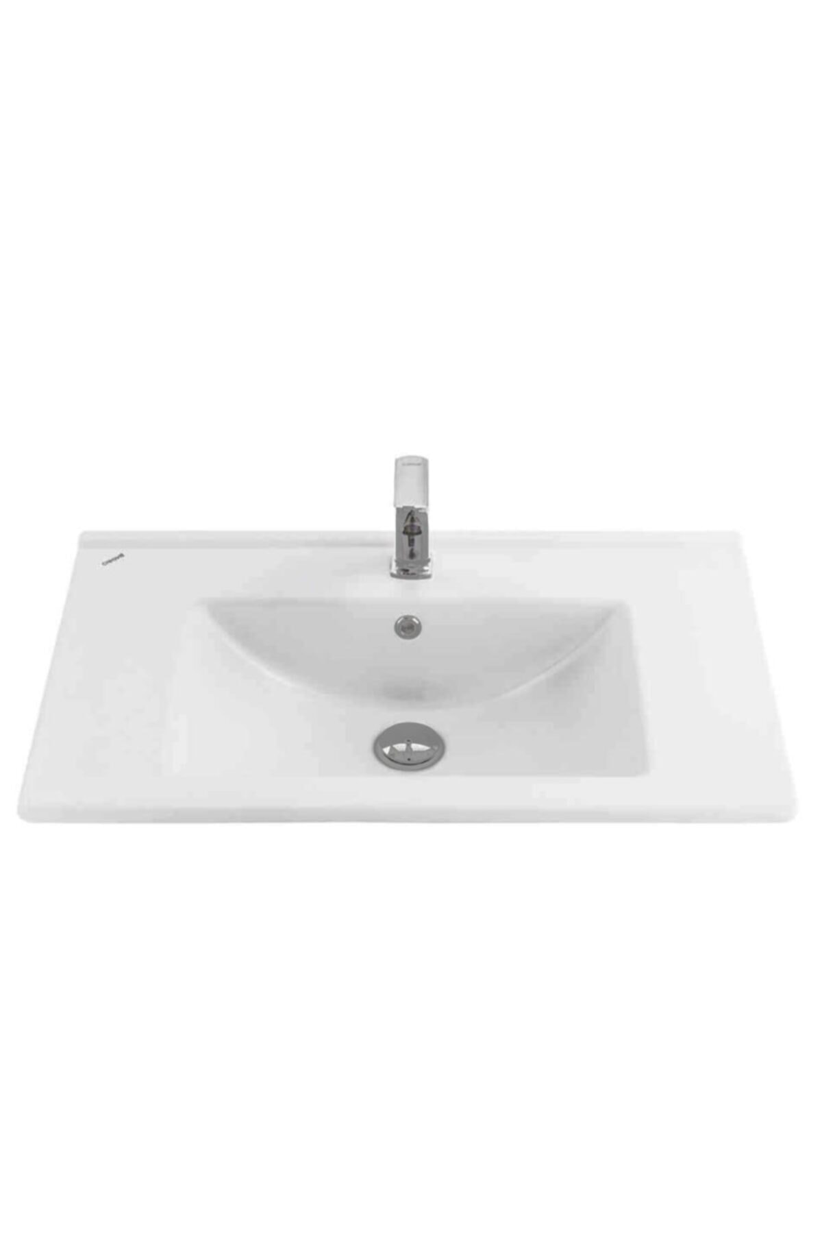 Creavit Su 75 Cm Mobilya Dolap Uyumlu Etajerli Lavabo Su075