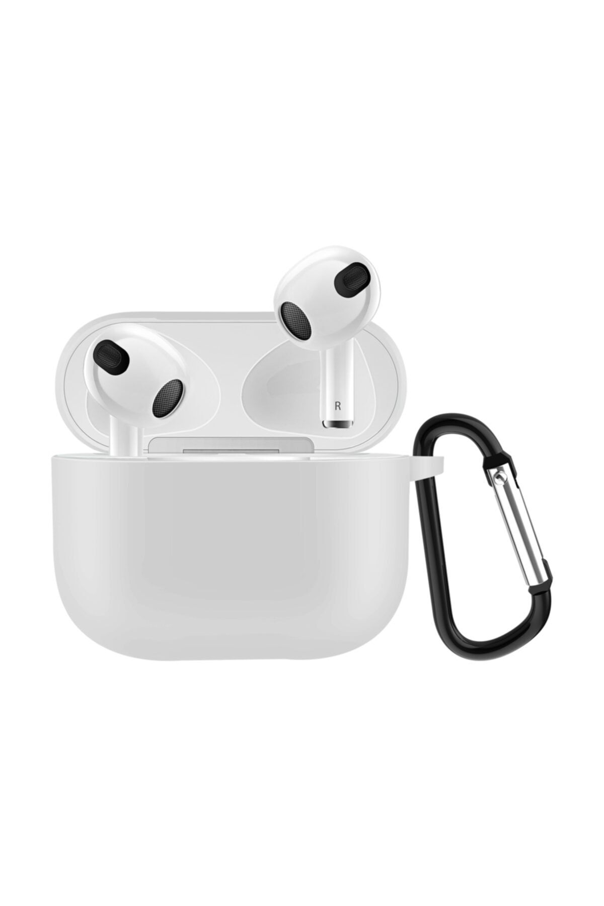 kılıfbenim Airpods 3. Nesil Uyumlu Silikon Koruma Kılıf Beyaz