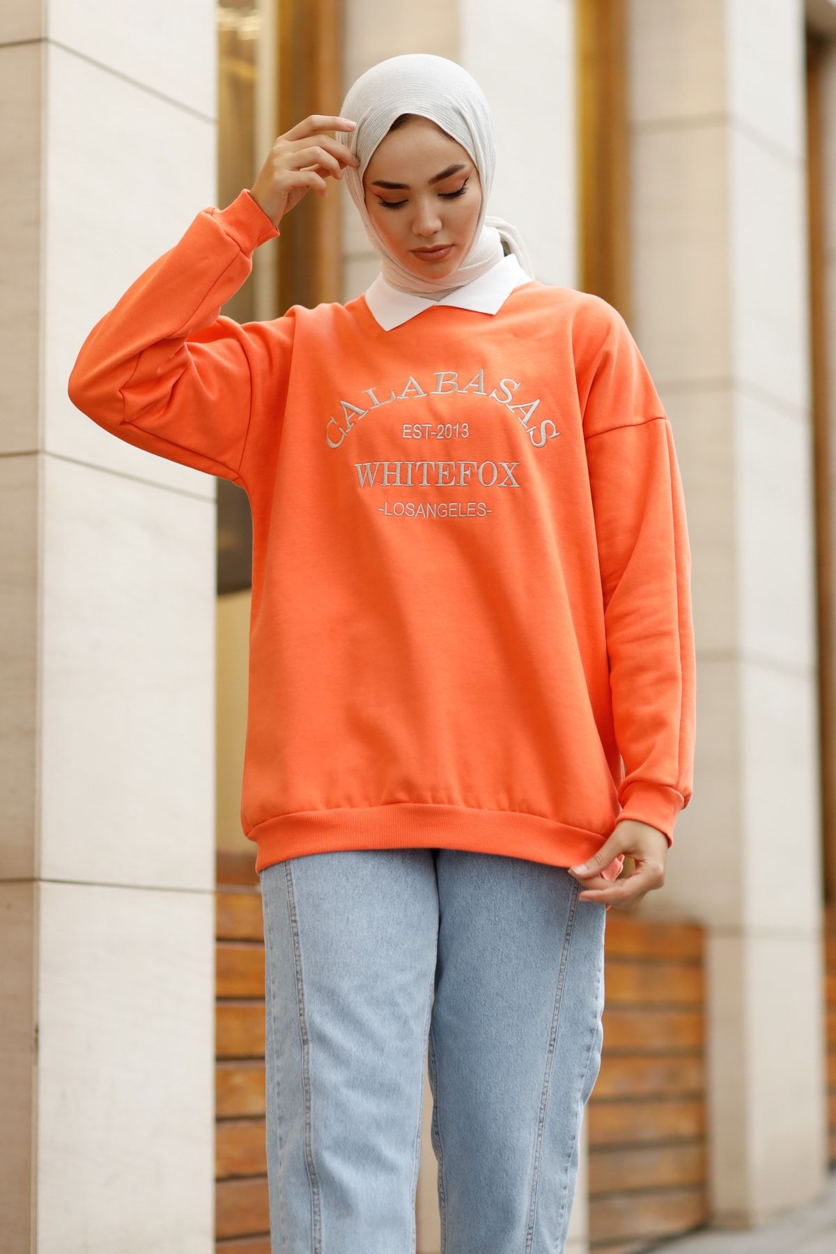 MARKALİSTE Calabasas Sweatshirt Yavru Ağzı