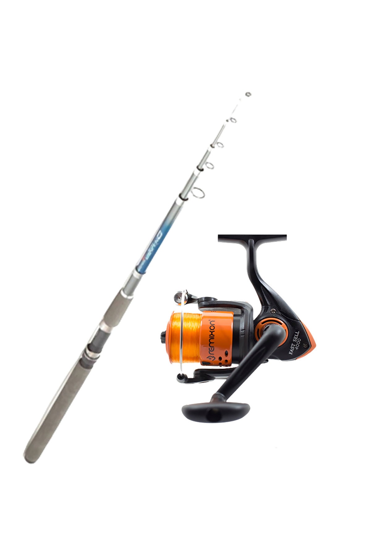 BAUER Tele Spin Olta Seti Onliner 270 Cm 20-40gr Fast Sell Turuncu Misinalı