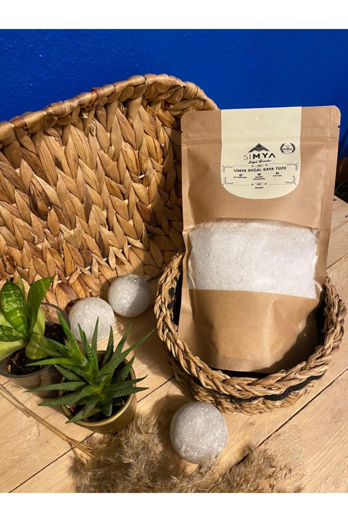 Simya Doğal Kaya Tuzu (ÖĞÜTÜLMÜŞ) (750G)