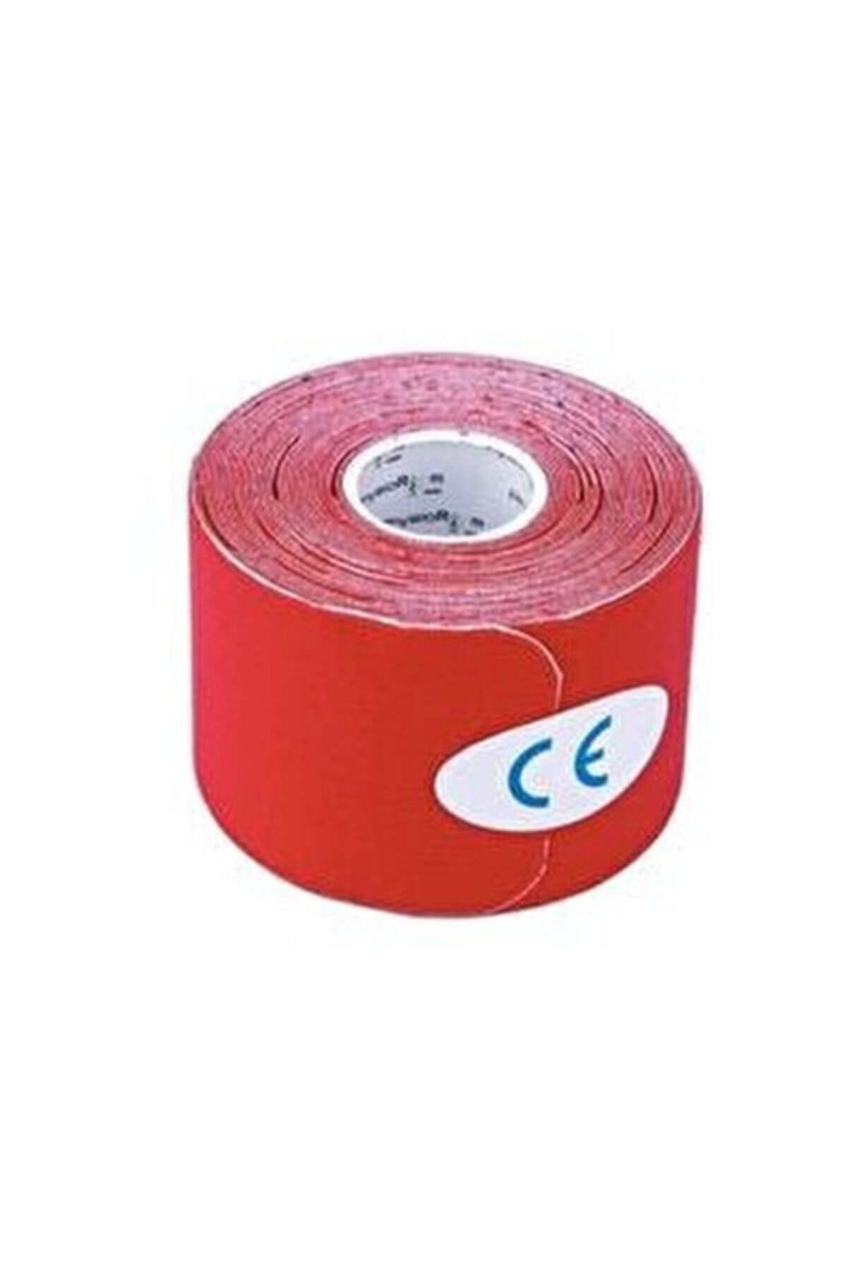 megev medikal Megev Tape Kinesio Orijinal Ağrı Bandı 5 Metre X 5 Cm Kırımızı