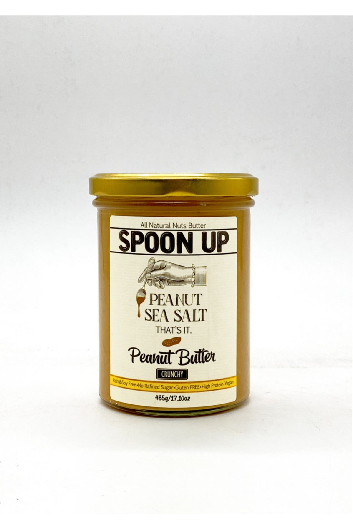 SPOONUP Sade (deniz Tuzlu) Fıstık Ezmesi Bıg Sıze 485gr