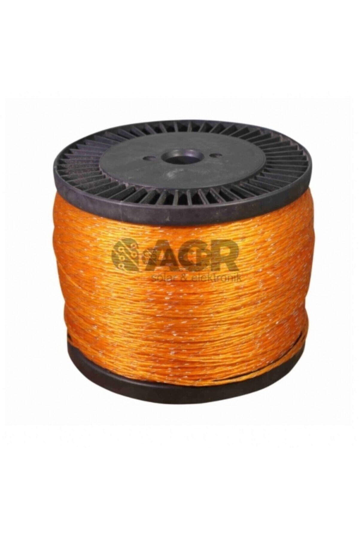 Rotary Elektrikli Çit Teli Tek Krom 500 Metre