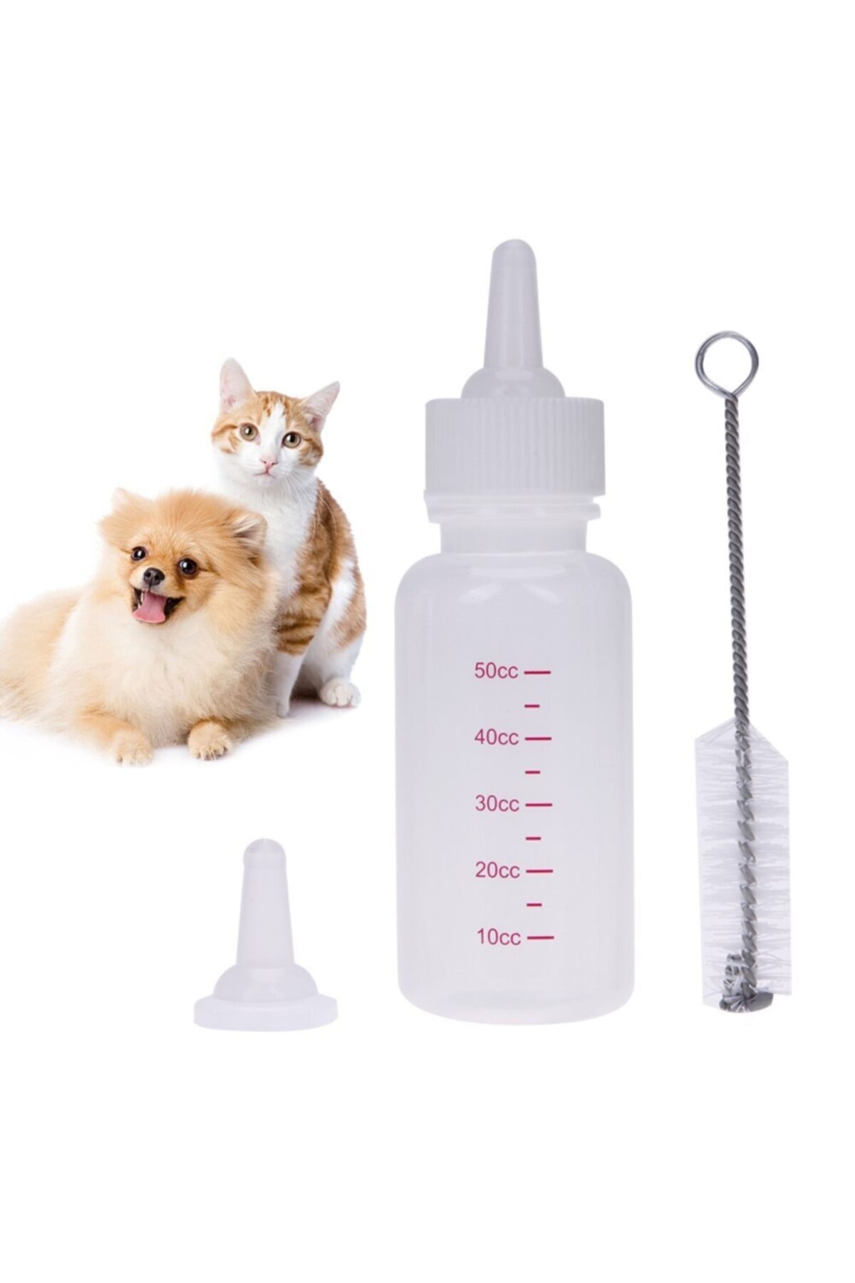 KAYAMU Yavru Kedi Ve Köpekler Için Pet Biberon Seti