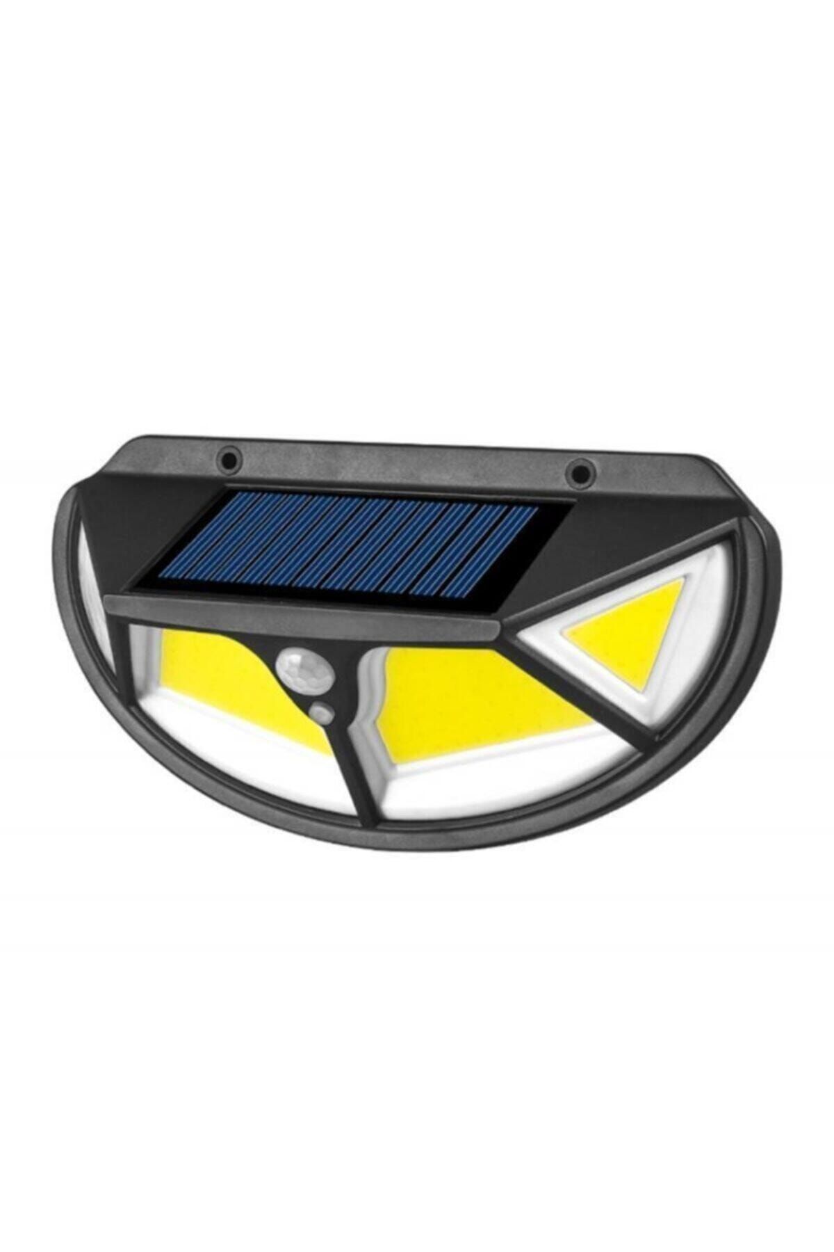 SGE TEKNOLOJİ Sge 102 Cob Led Yeni Teknoloji Güneş Enerjili Hareket Sensörlü Bahçe Aydınlatması Beyaz Işık
