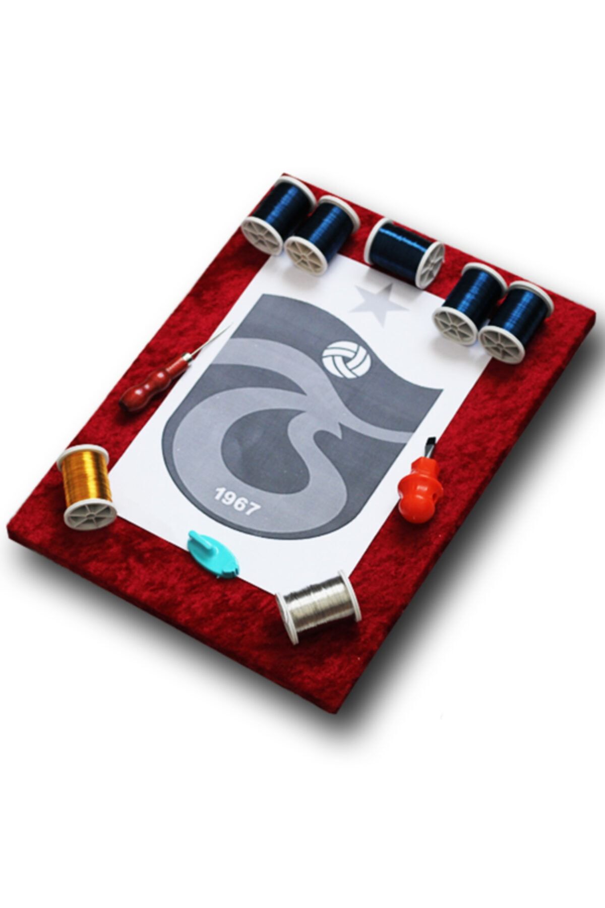 TUĞRA TABLO Filografi Set Trabzonspor Logo Hazır Set