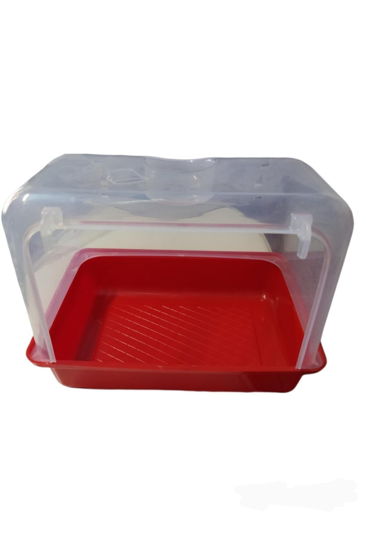 TPet 25x18x20 Ölçülerinde Dev Boy Kırılmaz Banyoluk Kırmızı