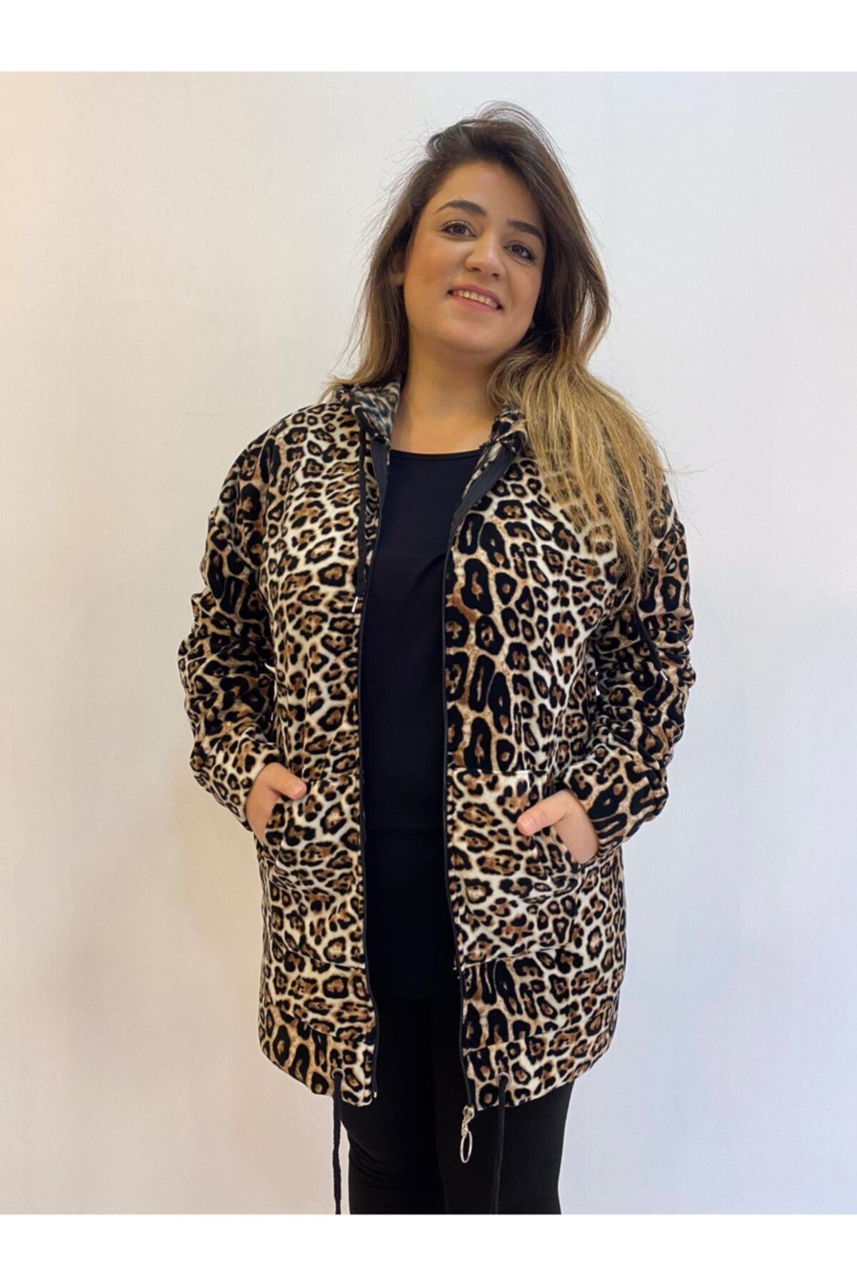 abla Leopar Desenli Polar Mont