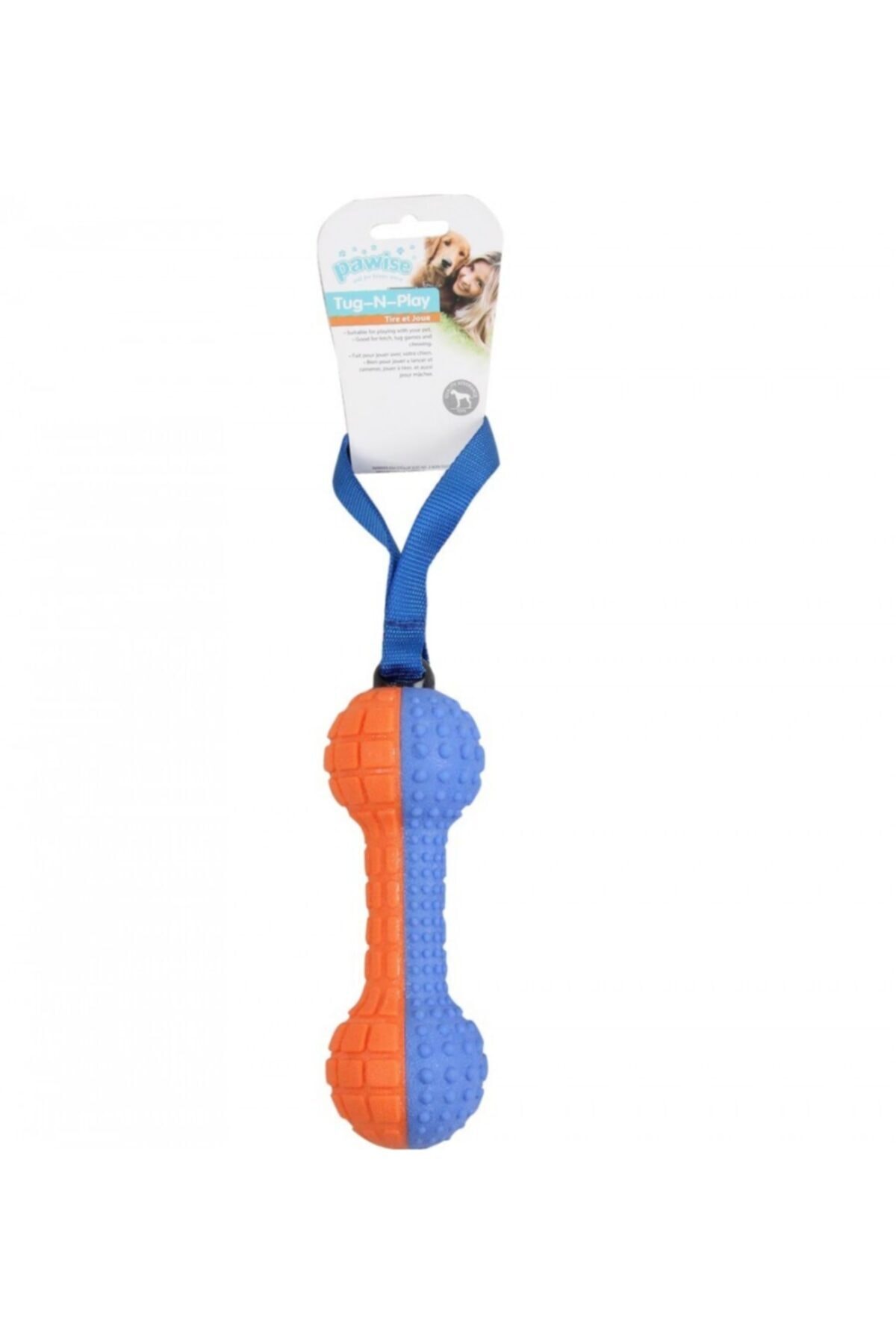 Pawise Squeaky Foam Dummbell Handle Sesli Köpek Oyuncağı