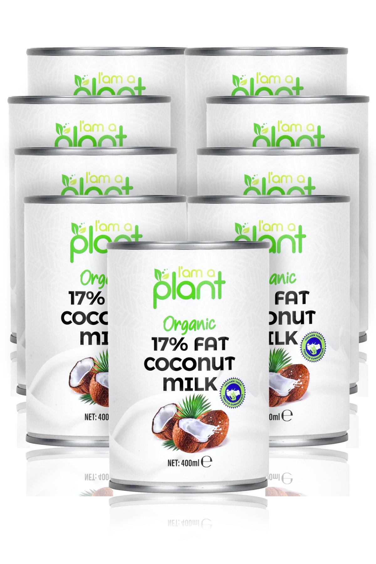 Güzel Ada Gıda Organik Hindistan Cevizi Sütü 400 Ml X 9