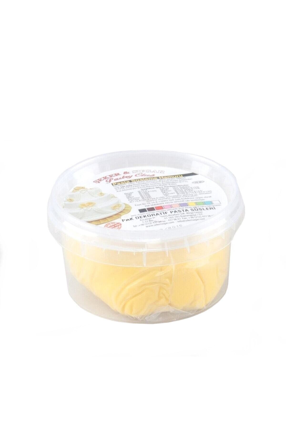 ŞEKER & SUGAR Şeker Hamuru Sarı (200 g)