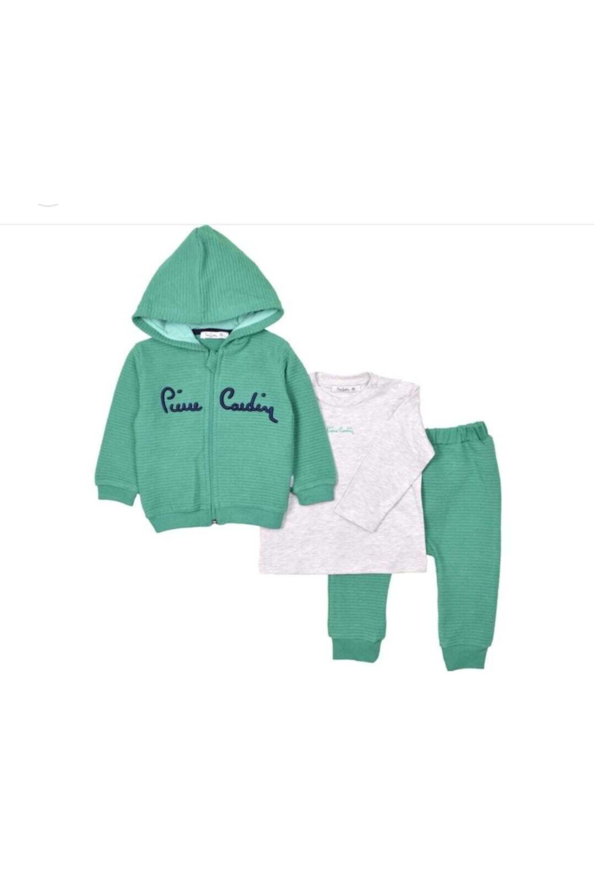 Pierre Cardin Baby Ottoban Kadife Hırkalı 3 Lü Takım