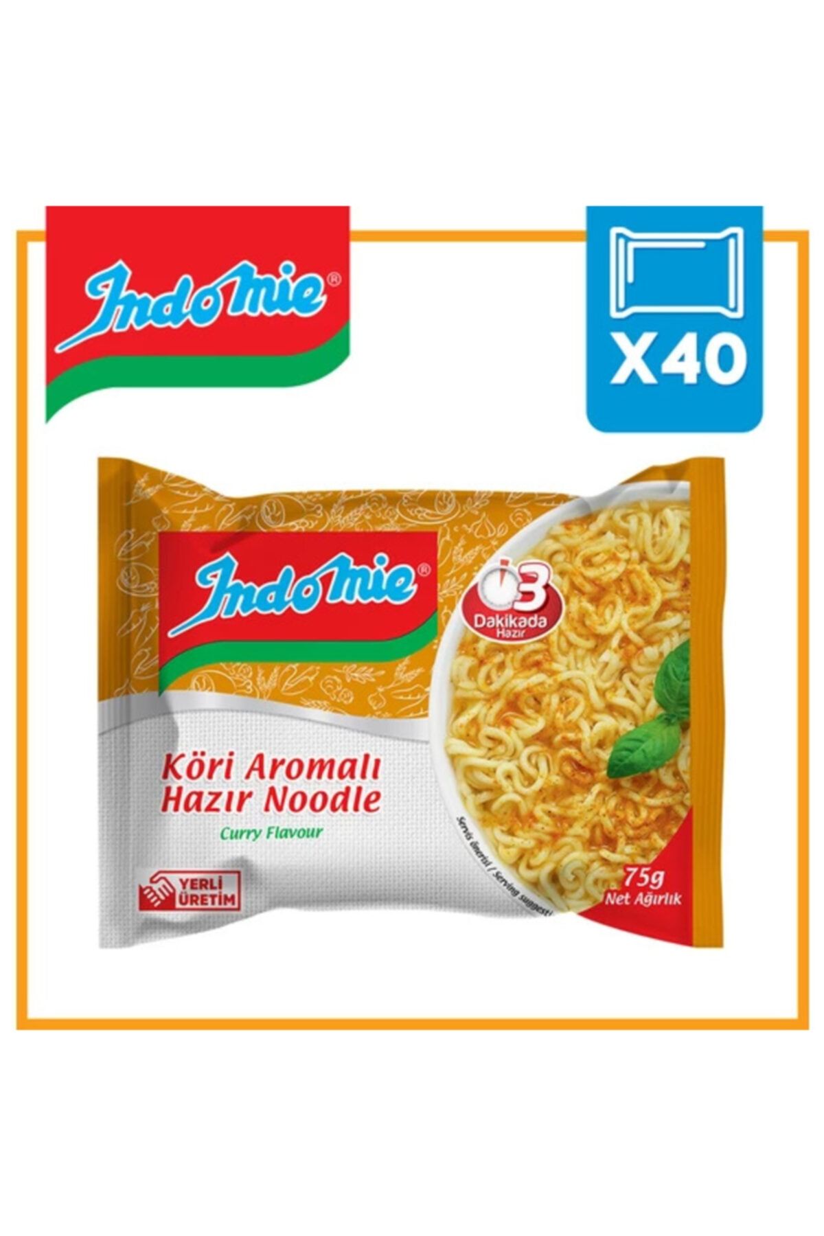 indome 40 Adet × 70 Gr Indomie Tavuk Noodle