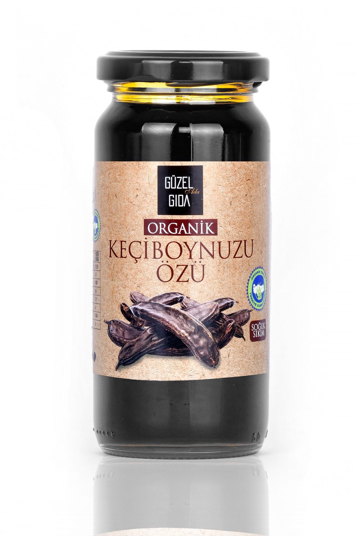 Güzel Ada Gıda Güzel Gıda Organik Glutensiz Keçiboynuzu Özü Soğuk Sıkım Seker Ilavesiz