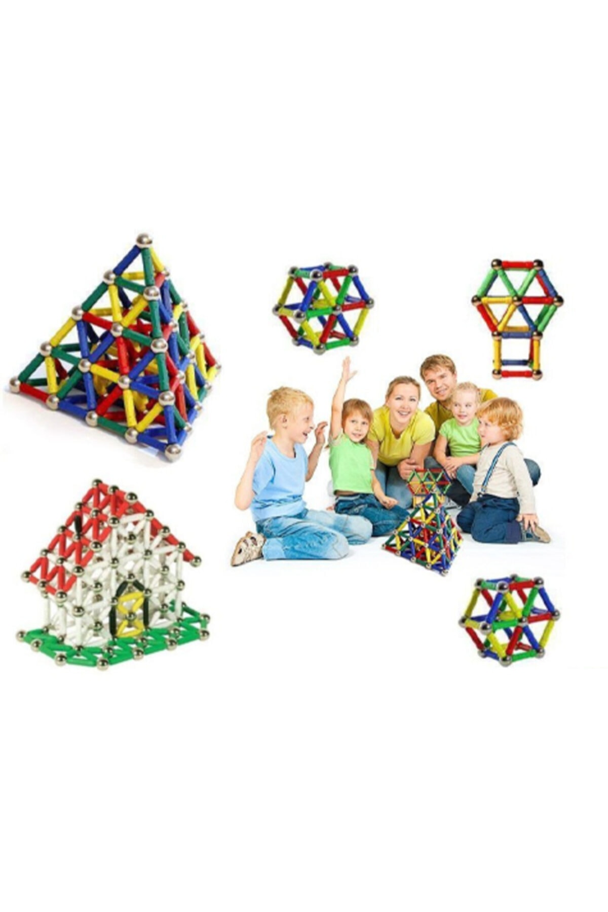 EMH Magnastix 407 Parça Manyetik Lego Seti