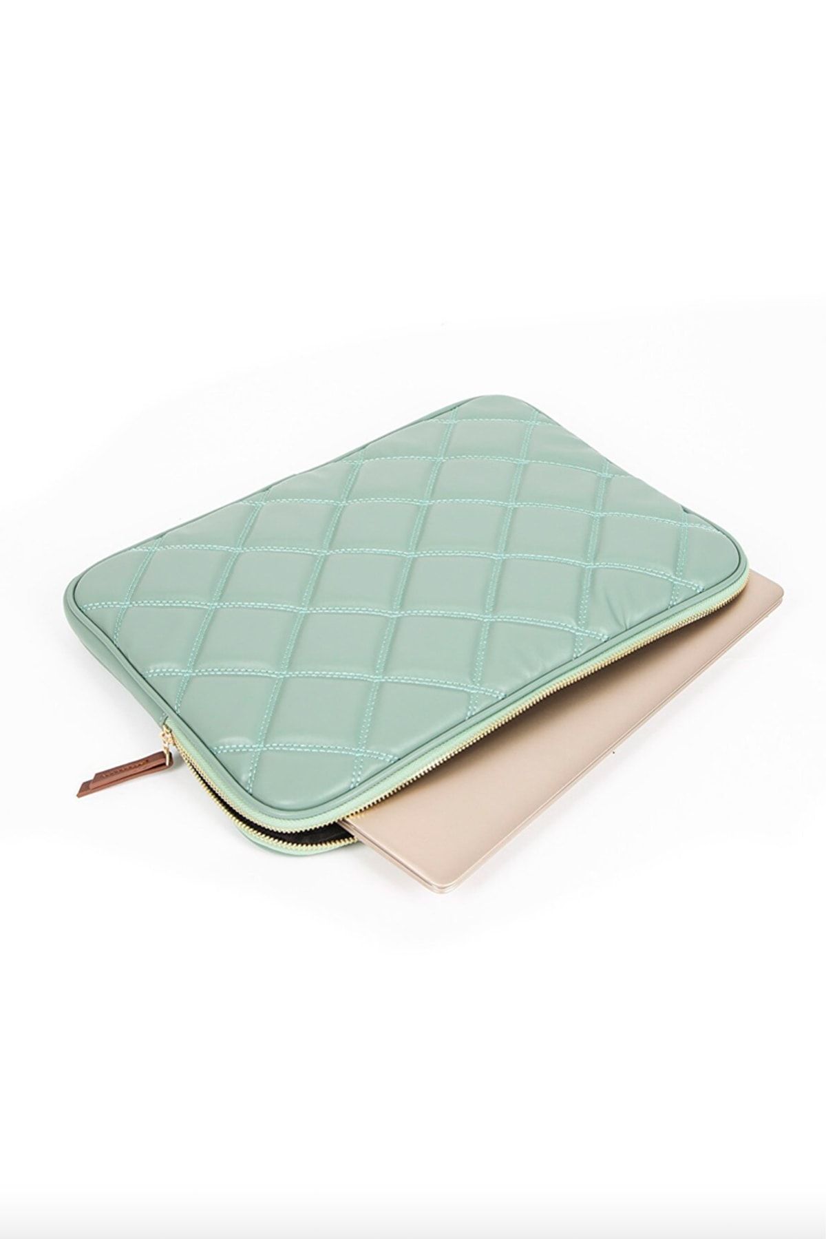 DUOMİNO Mint Laptop Tablet Kılıfı 14 inç - 16 inç MacBook iPad Pro Air Huawei/Dell/Asus Evrak Çantası