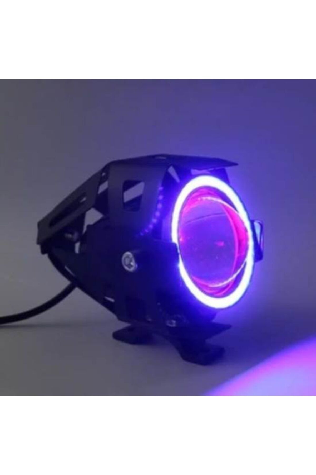 motoçarşım Angel Çakarlı Led U7 Büyük Boy Beyaz (1çift)