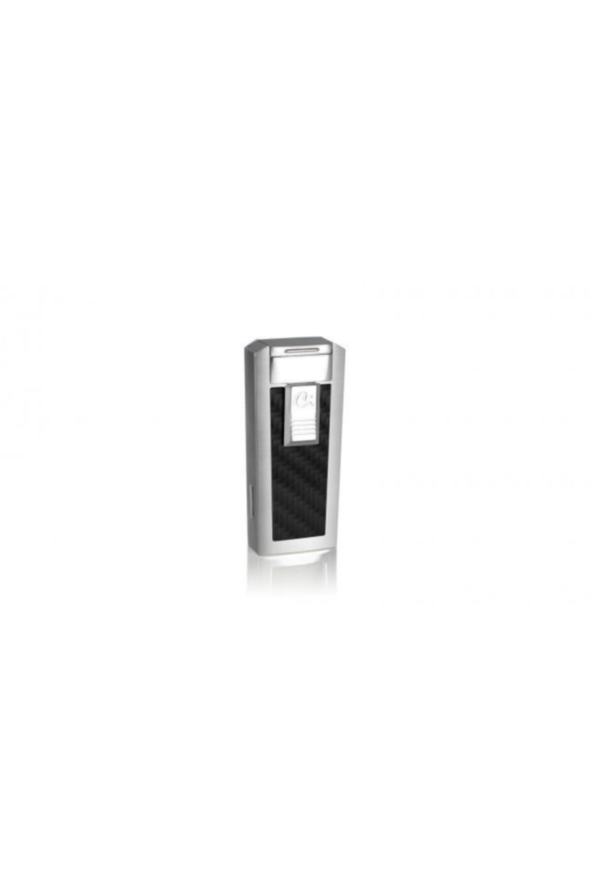 Caseti Gümüş-siyah Üç Torch Jet Alev Çakmak Ca0439001