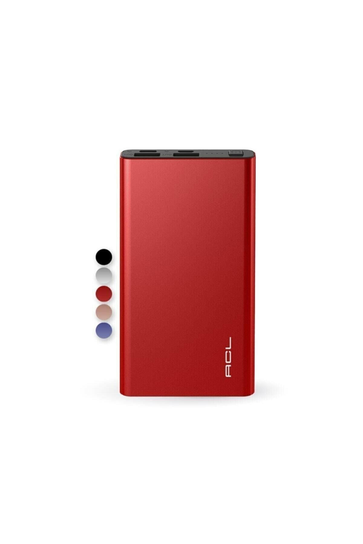 ACL 20000 Mah / 2xusb / Mikro / Type-c Kablolu Led Güç Göstergeli Powerbank Pw-28