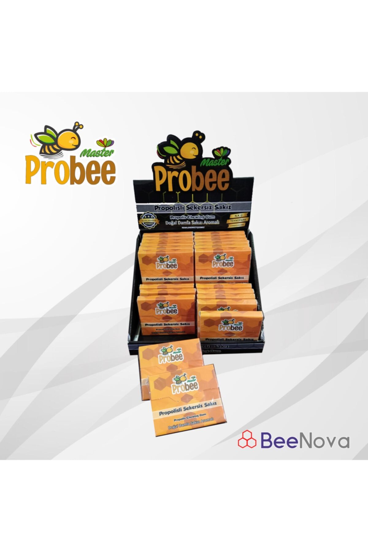 Master Probee Propolisli Şekersiz Sakız - 24 Paket / 1 Box