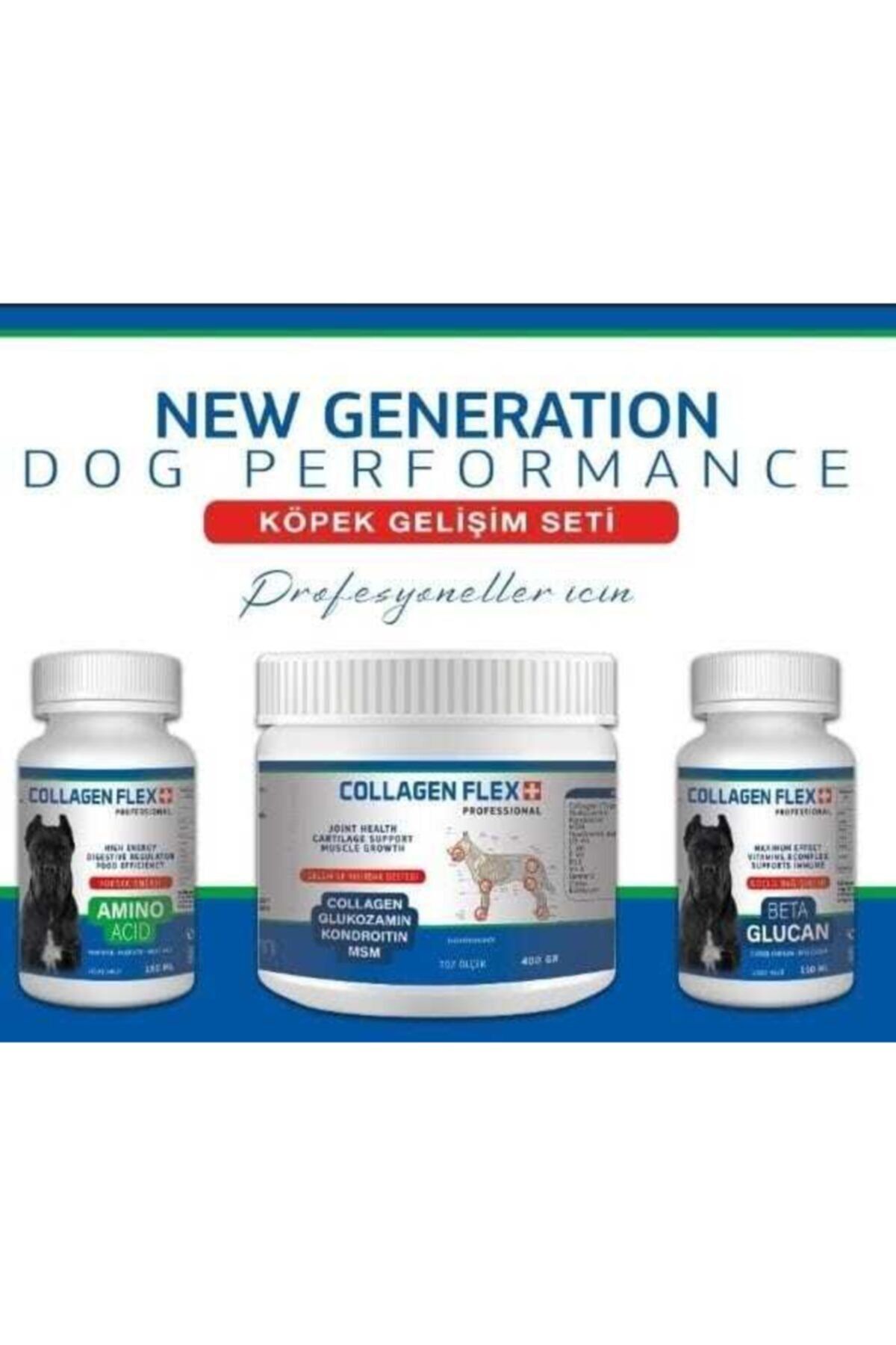 Collagenflex Collagen Flex Köpeklerde İleri Düzey Gelişim Seti
