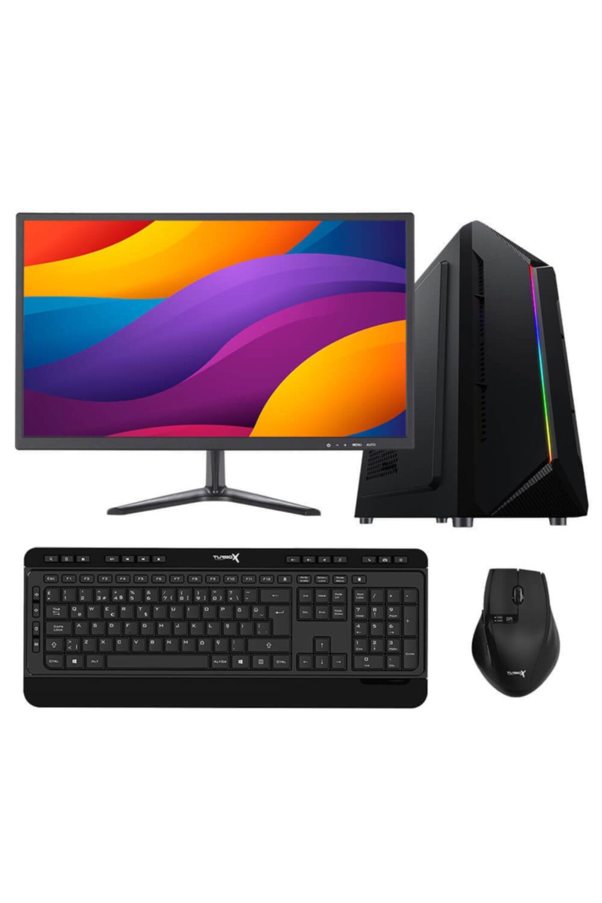 TURBOX Tx396 I5 650 Turbo 3.46ghz 4gb Ram 500gb Hdd 20\