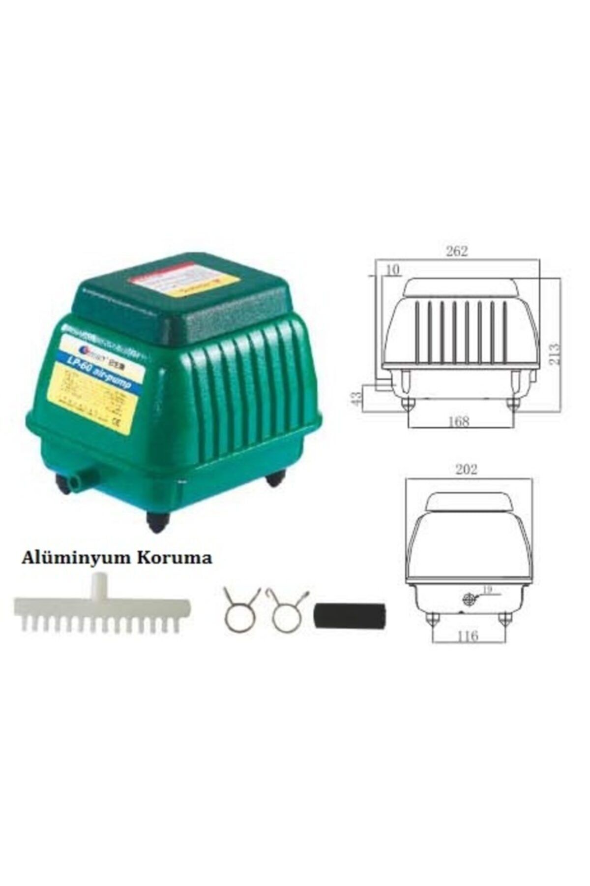 Resun Lp-60 Akvaryum Hava Kompresörü 50w