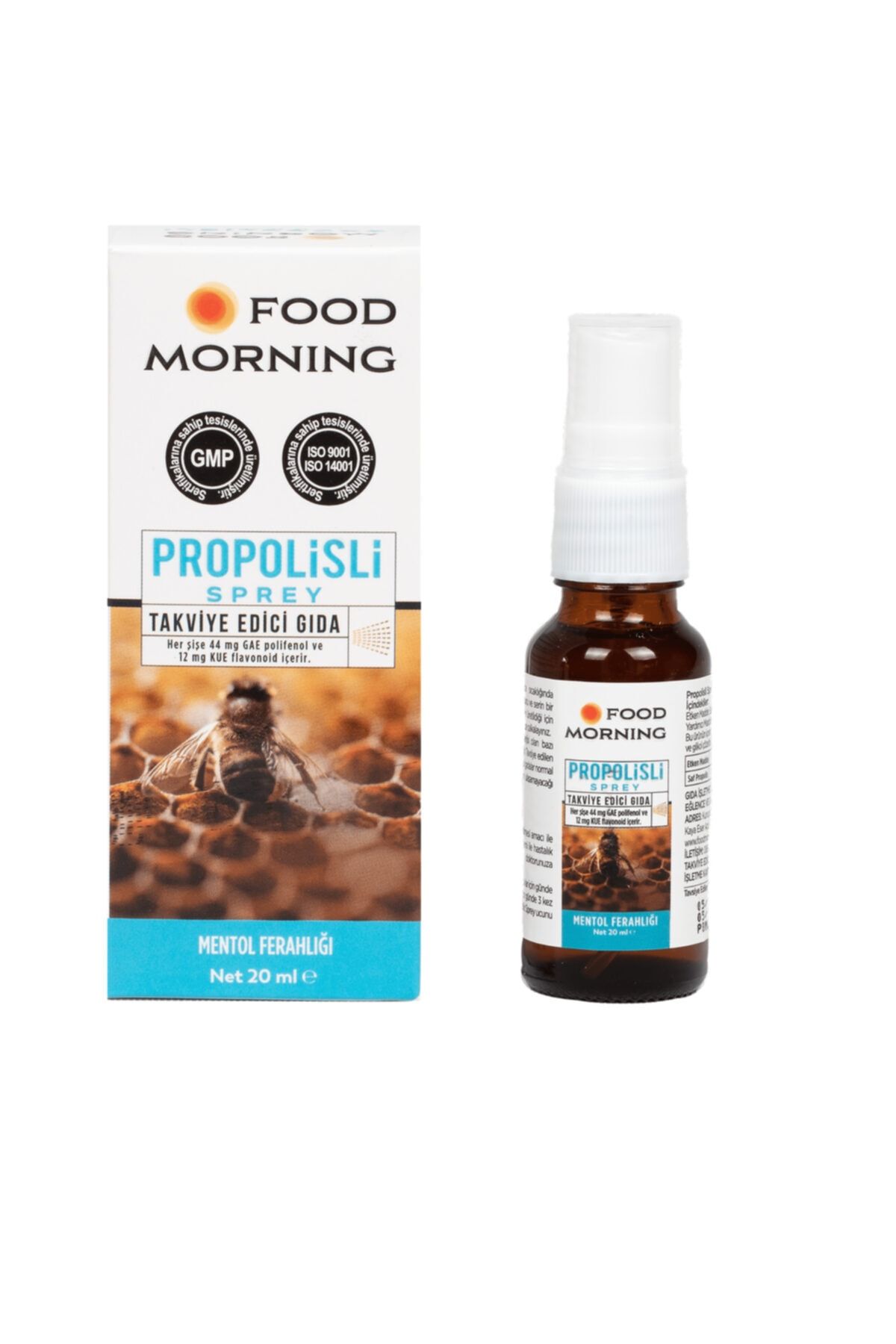 FOODMORNING Propolisli Ballı Boğaz Spreyi 20 Ml