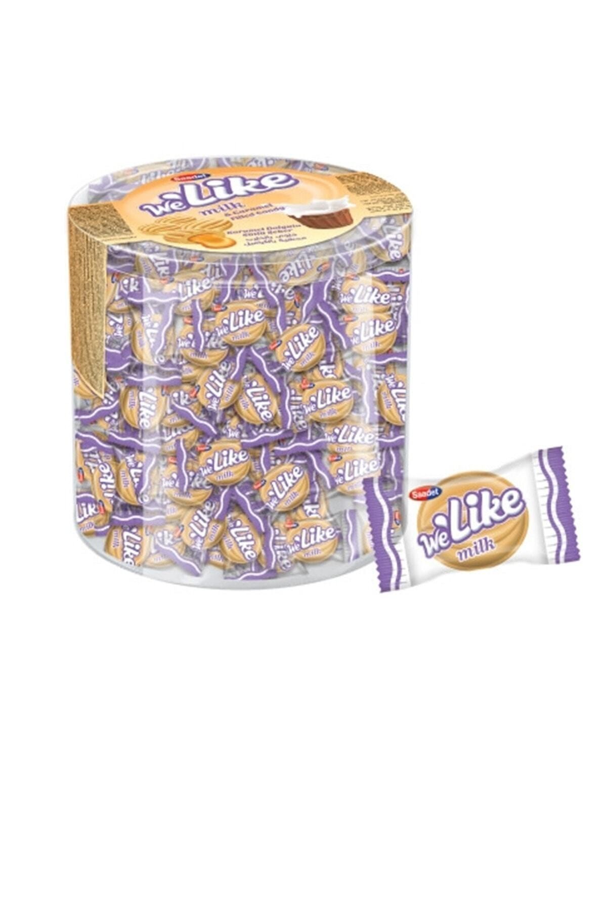 SAADET We'like Karamel Dolgulu Sütlü Şeker 1 Kg.